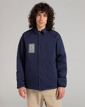 Утепленная куртка x Millet Slate Element. Цвет: темно-синий