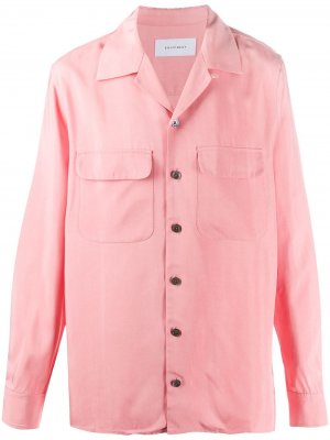 Рубашка с нагрудными карманами EQUIPMENT GENDER FLUID. Цвет: розовый