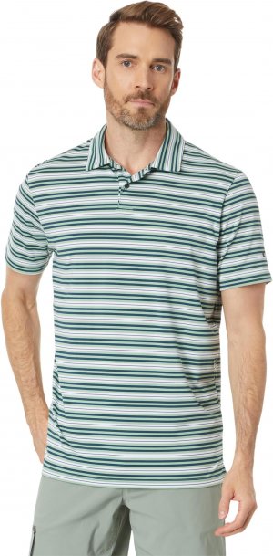 Рубашка-поло Archive Stripe Polo , цвет New Jade Oakley
