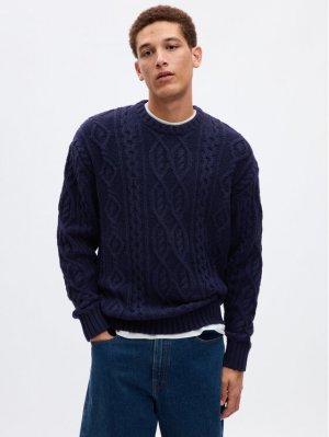 Пуловер свободного кроя Gap, синий GAP