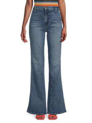 Расклешенные джинсы Molly с высокой посадкой Joe'S Jeans, темно-синий Joe's Jeans