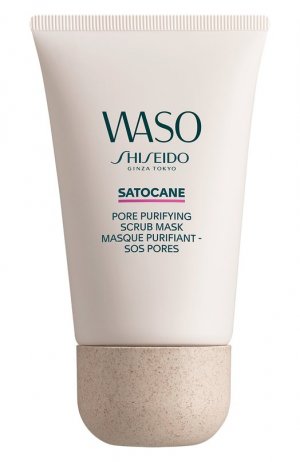 Маска-скраб для глубокого очищения пор WASO Satocane (80ml) Shiseido. Цвет: бесцветный