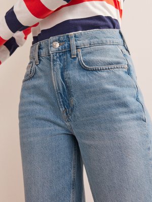 Зауженные джинсы со средней посадкой , светлый средний винтаж Boden