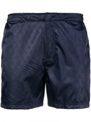 Классические шорты для плавания узкого кроя Islang. Цвет: синий