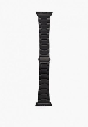 Браслет для часов Uniq Apple Watch 49/45/44/42 мм Osta из нержавеющей стали. Цвет: черный