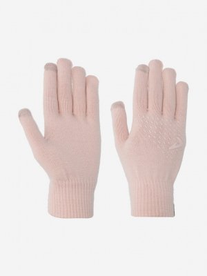 Перчатки, Розовый Demix. Цвет: розовый