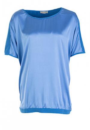 Блуза AMEDEO FERRANTE. Цвет: синий