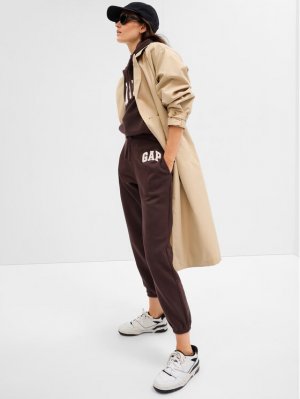 Спортивные брюки стандартного кроя Gap, коричневый GAP