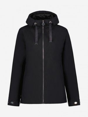 Куртка мембранная женская Heinoniemi, Черный Luhta. Цвет: черный