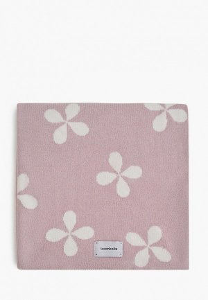 Плед knits Loom 90*110 см. Цвет: розовый