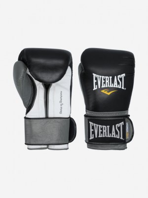 Перчатки боксерские Powerlock, Черный Everlast. Цвет: черный