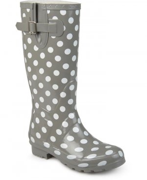 Женские резиновые сапоги Mist Rainboot , цвет Grey Dot Journee Collection