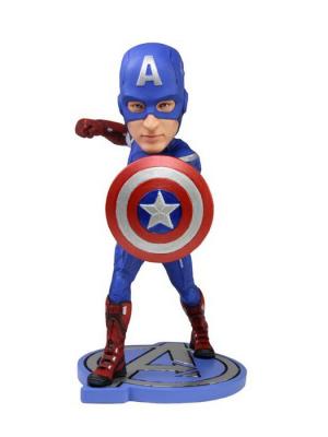 Фигурка Avengers 7 Captain America Headknocker Neca. Цвет: черный, белый, лазурный, серый меланж
