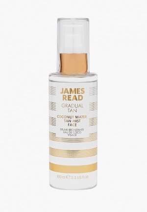 Автозагар для лица James Read Освежающее сияние  Coconut Water Tan Mist, 100 мл. Цвет: белый