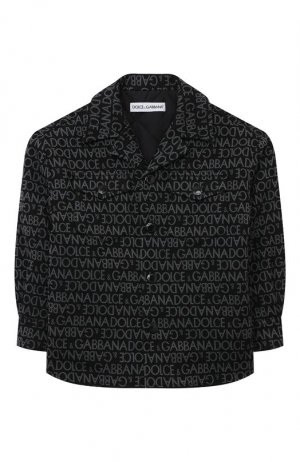 Джинсовая куртка Dolce & Gabbana. Цвет: чёрный