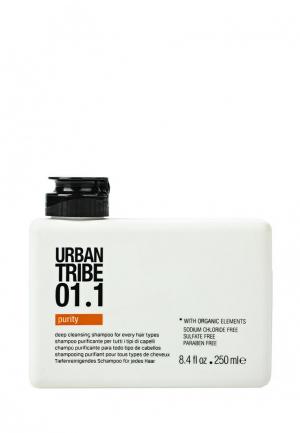 Шампунь URBAN TRIBE очищающий для всех типов волос, 250 мл.