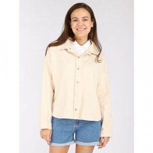 Женская джинсовая куртка A PASSION PLAY, удлиненная, оверсайз, SQ69151, цвет бежевый, размер S Play. Цвет: бежевый