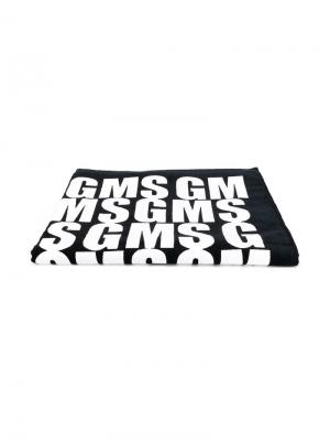 Пляжное полотенце с логотипом Msgm Kids