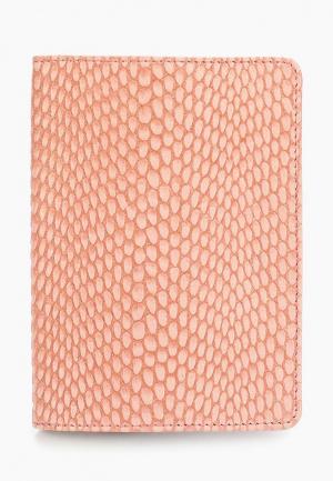 Обложка для паспорта D.Angeny. Цвет: розовый