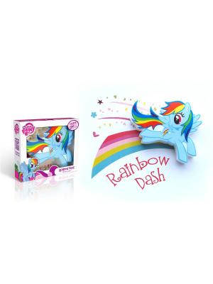 Пробивной мини 3D светильник My Little Pony-Rainbow Dash Pony. Цвет: синий, желтый, красный, морская волна