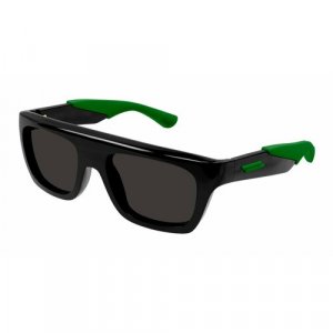 Солнцезащитные очки BV1232S 001, черный Bottega Veneta. Цвет: черный