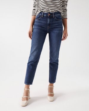 Женские джинсы-бойфренды с пятью карманами , синий Salsa Jeans