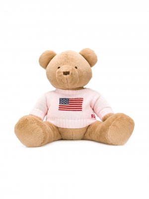 Мягкая игрушка в виде медведя Ralph Lauren Kids. Цвет: нейтральные цвета