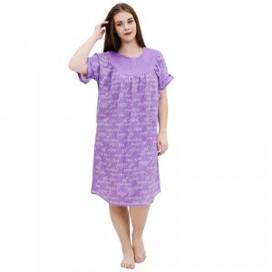 Сорочка , размер 52, фиолетовый Натали. Цвет: сиреневый/фиолетовый