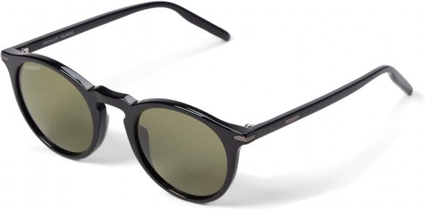 Солнцезащитные очки Raffaele , цвет Shiny Black/Mineral Polarized 555nm Serengeti