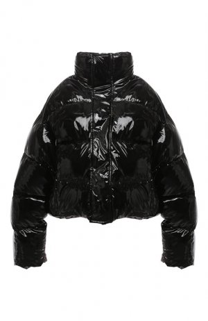 Утепленная куртка Balenciaga. Цвет: чёрный