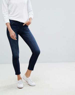 Зауженные джинсы Esprit. Цвет: синий