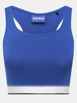 Топы Hugo Blue. Цвет: синий