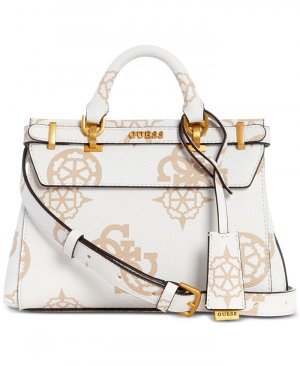 Маленькая сумка-портфель Sestri с логотипом GUESS, белый Guess