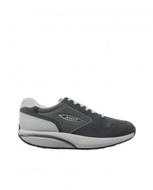 Женские спортивные туфли Comfort на шнурках серого цвета Mbt, серый MBT