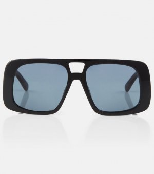 Солнцезащитные очки в квадратной оправе с логотипом , черный Stella McCartney