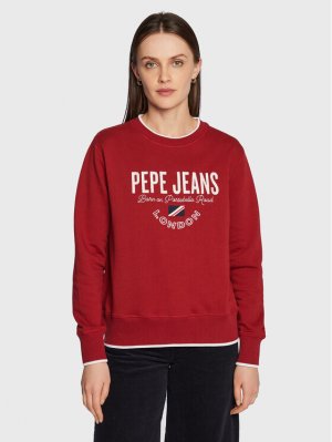 Толстовка обычного кроя , красный Pepe Jeans