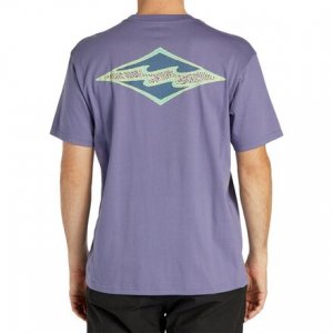 Рубашка с короткими рукавами Crayon Wave мужская , цвет Dusty Grape Billabong