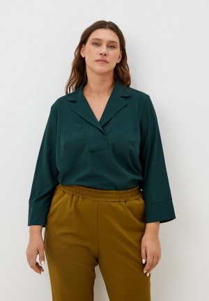 Блуза Svesta. Цвет: зеленый
