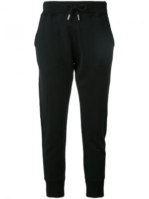 Узкие спортивные брюки с логотипом Dsquared2. Цвет: чёрный