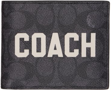 Серый кошелек 3-в-1 Coach 1941