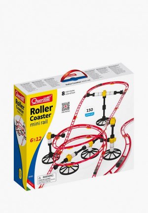 Набор игровой Quercetti Roller Coaster, 150 элементов. Цвет: разноцветный