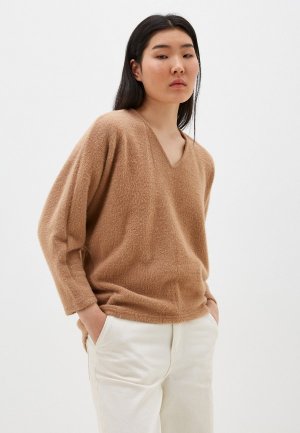 Пуловер MadaM T. Цвет: коричневый