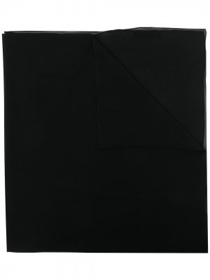 Полупрозрачный платок D.Exterior. Цвет: черный