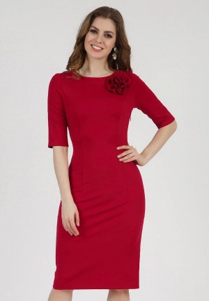 Платье Olivegrey ANAIS. Цвет: красный