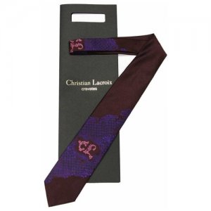 Мужской галстук с логотипом 70817 Christian Lacroix
