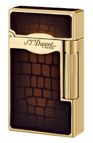 Зажигалка Croco Dandy S.T. Dupont. Цвет: коричневый