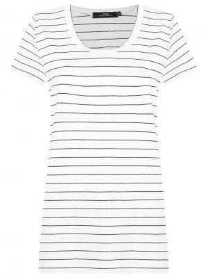 Striped t-shirt Andrea Marques. Цвет: белый