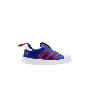 Disney x Superstar 360 Infant Goofy — синие детские кроссовки Scarlet Cloud-White FW1990 Adidas