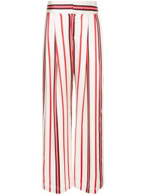 Striped wide-leg trousers Maggie Marilyn. Цвет: белый
