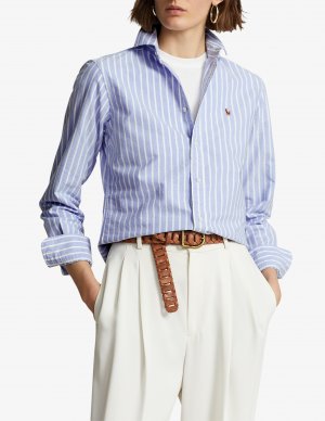 Рубашка с длинным рукавом Ralph Lauren, светло-синий Polo Lauren
